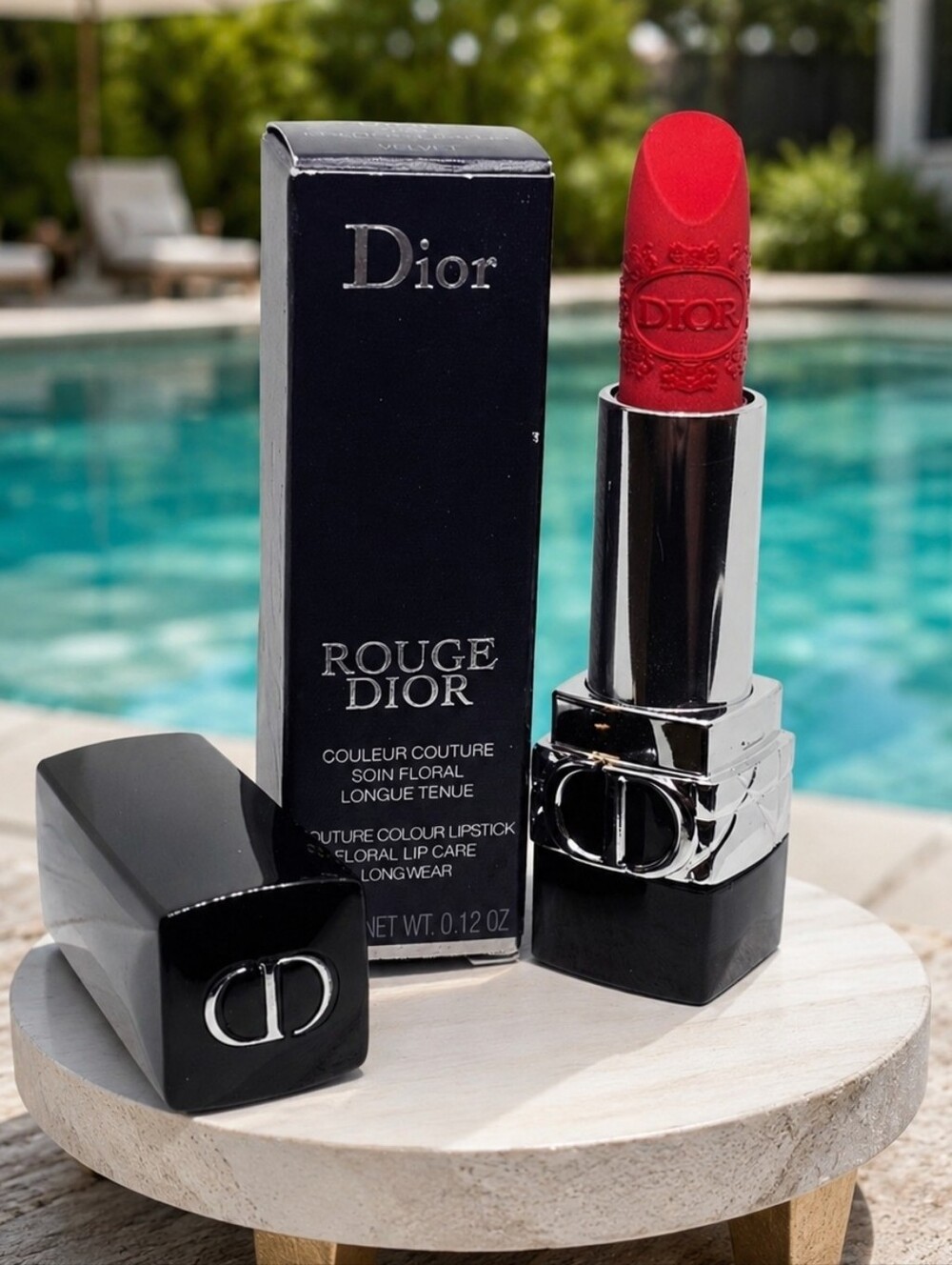Dior Rouge Limited Edition Velvet Lipstick - Vibrant Red 999